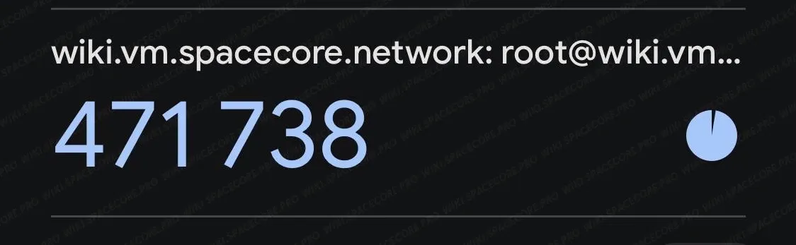 A one-time code in the Google Authenticator app