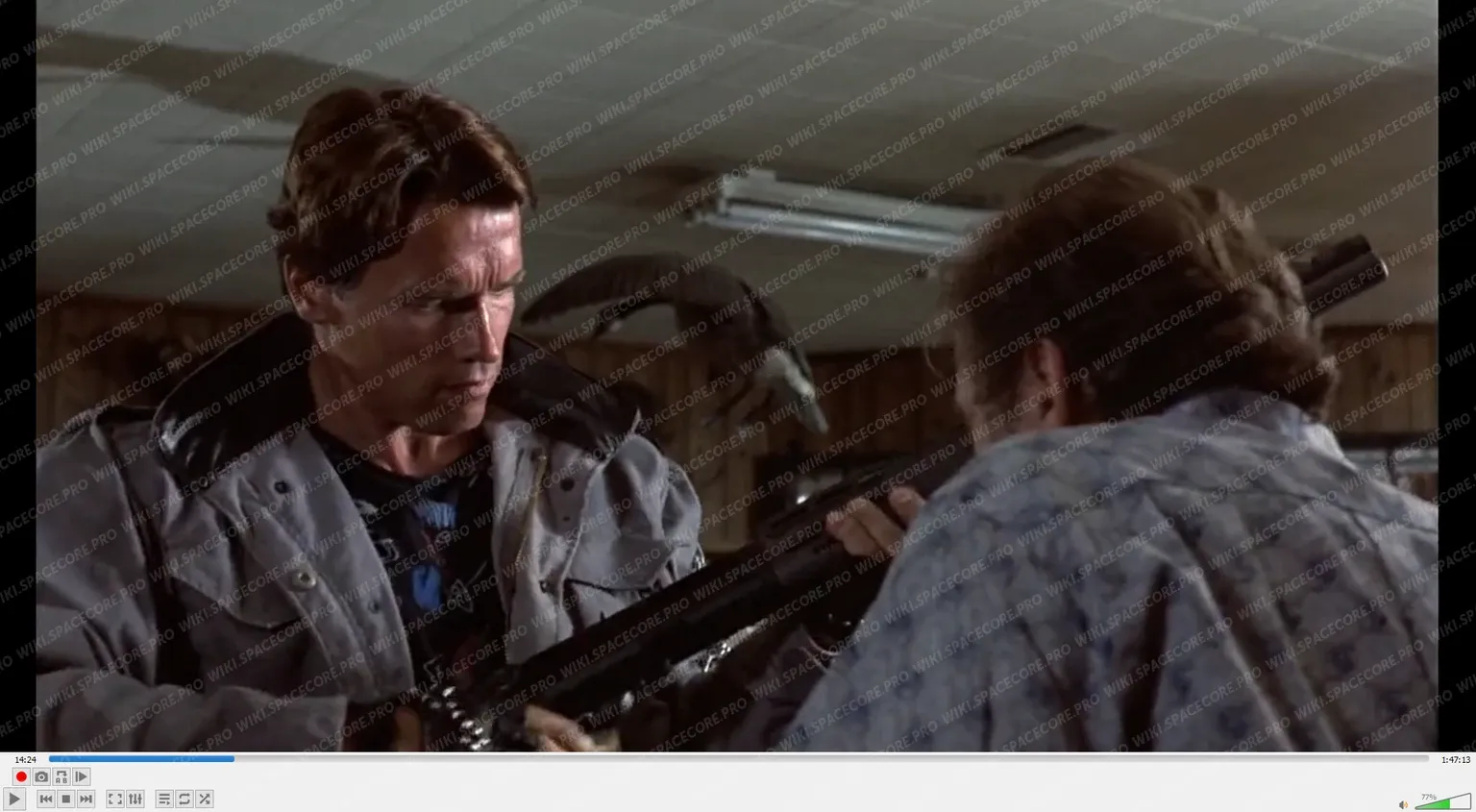 VLC Player streams a movie through TorrServer