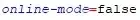 online-mode=false in server.properties