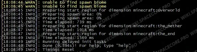 Survival server log